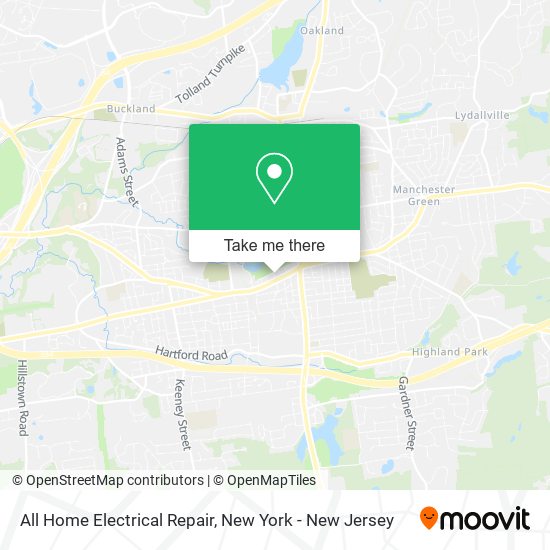All Home Electrical Repair map