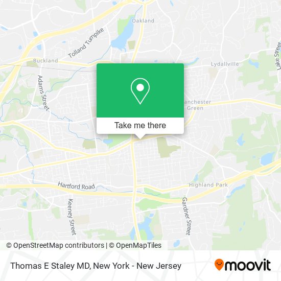 Thomas E Staley MD map