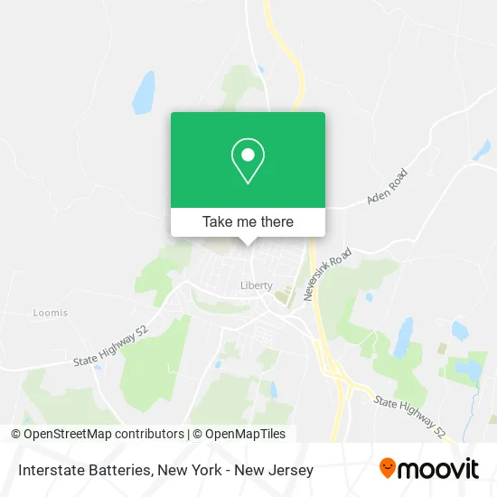 Interstate Batteries map