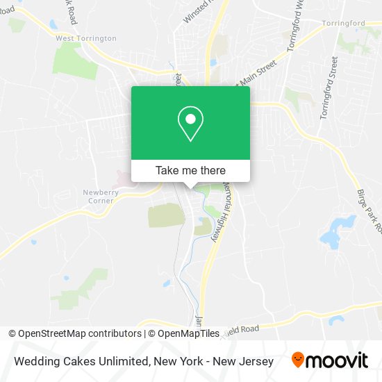 Mapa de Wedding Cakes Unlimited