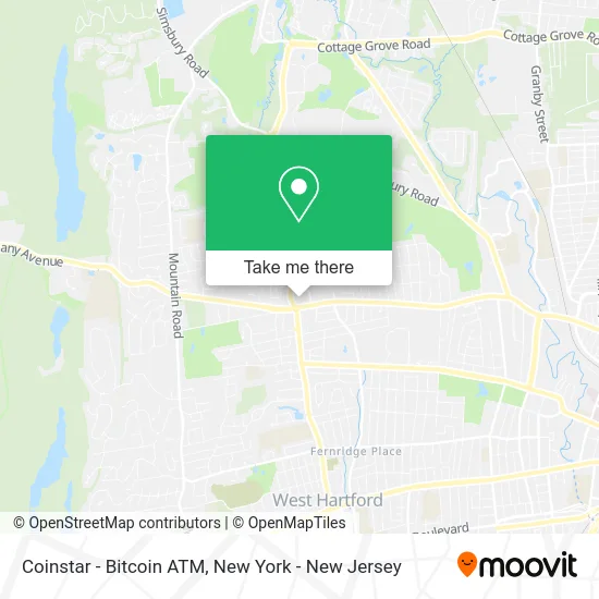 Coinstar - Bitcoin ATM map