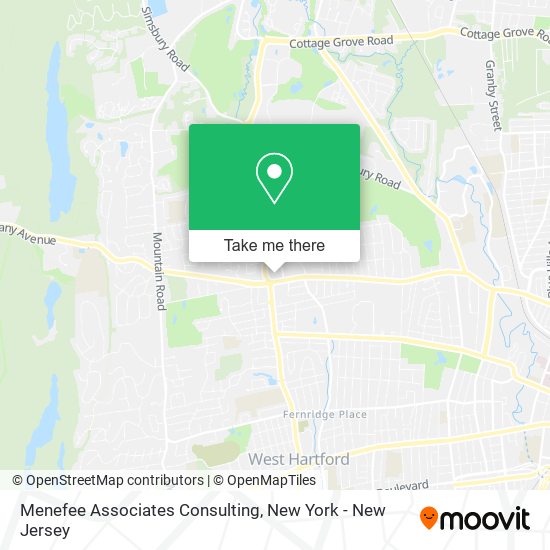 Menefee Associates Consulting map