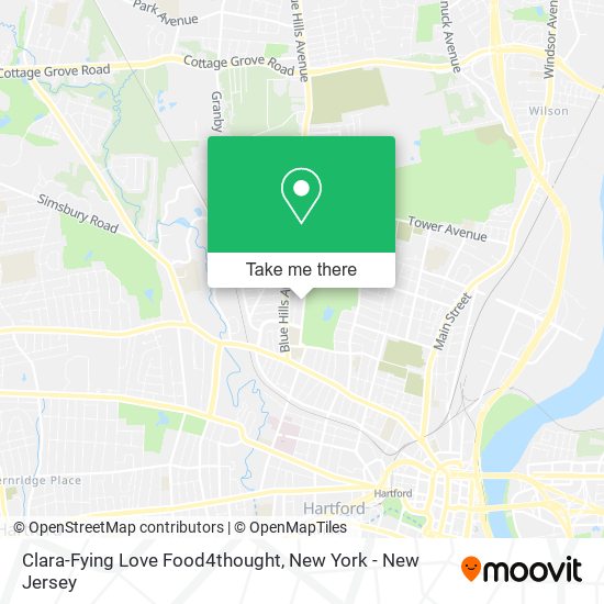 Clara-Fying Love Food4thought map
