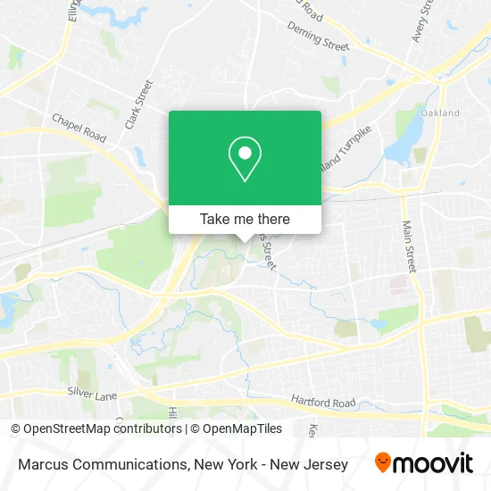 Marcus Communications map