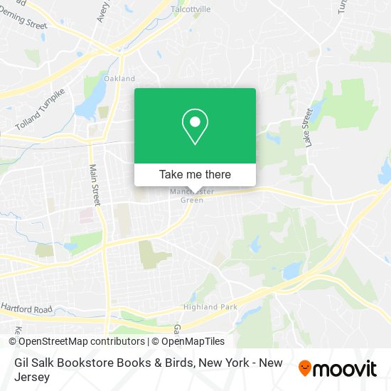 Mapa de Gil Salk Bookstore Books & Birds