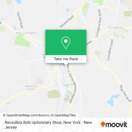Renzullo's Bob Upholstery Shop map