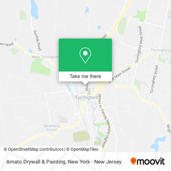 Amato Drywall & Painting map
