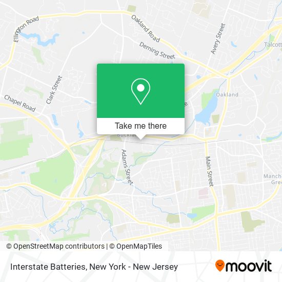 Interstate Batteries map