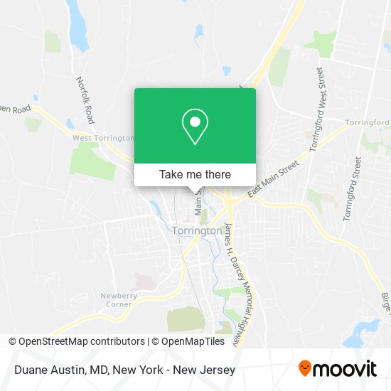 Mapa de Duane Austin, MD