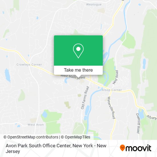 Avon Park South Office Center map