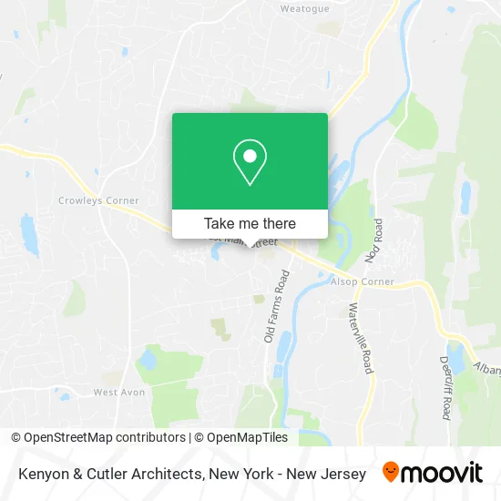 Kenyon & Cutler Architects map