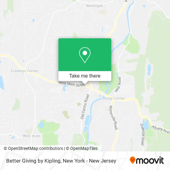 Better Giving by Kipling map