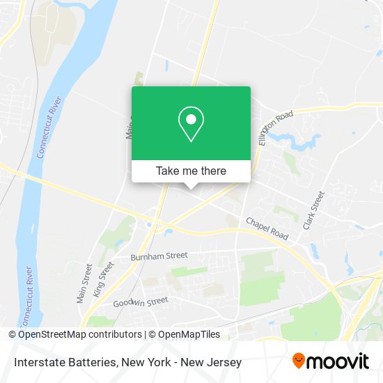 Interstate Batteries map