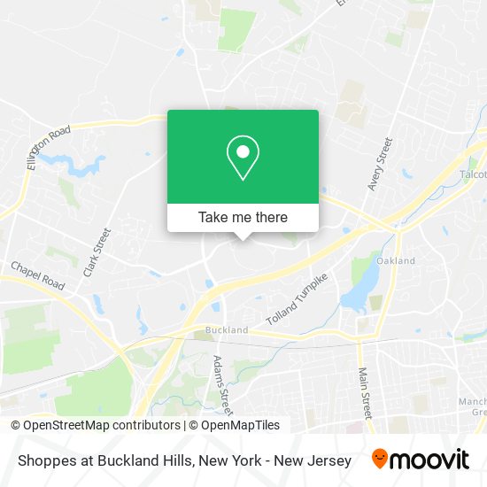 Shoppes at Buckland Hills map