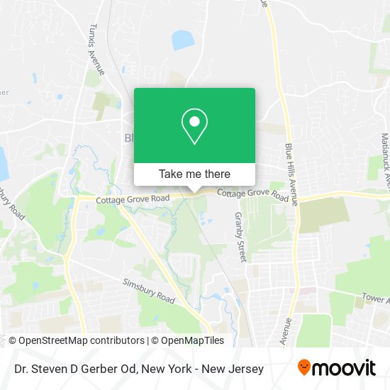 Dr. Steven D Gerber Od map