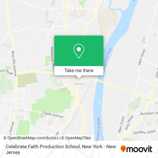 Celebrate Faith Production School map