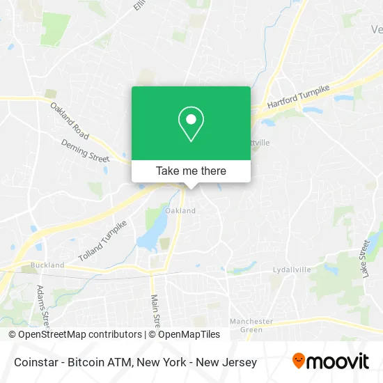 Coinstar - Bitcoin ATM map
