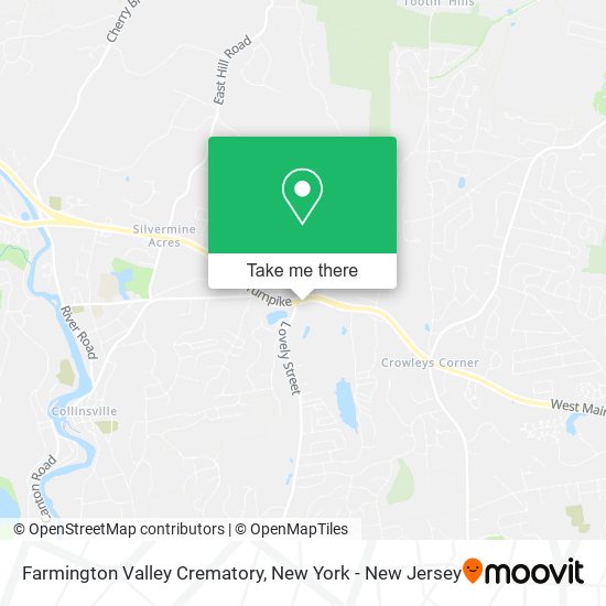 Mapa de Farmington Valley Crematory