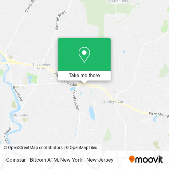 Coinstar - Bitcoin ATM map