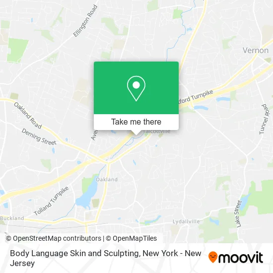Body Language Skin and Sculpting map