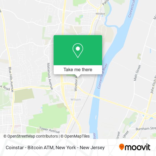 Coinstar - Bitcoin ATM map