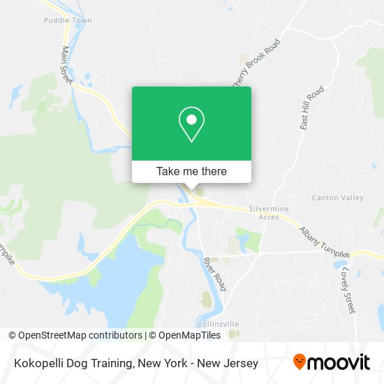 Kokopelli Dog Training map