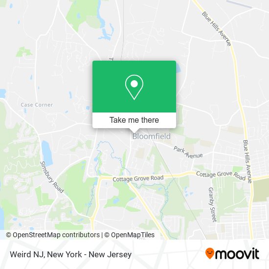 Weird NJ map