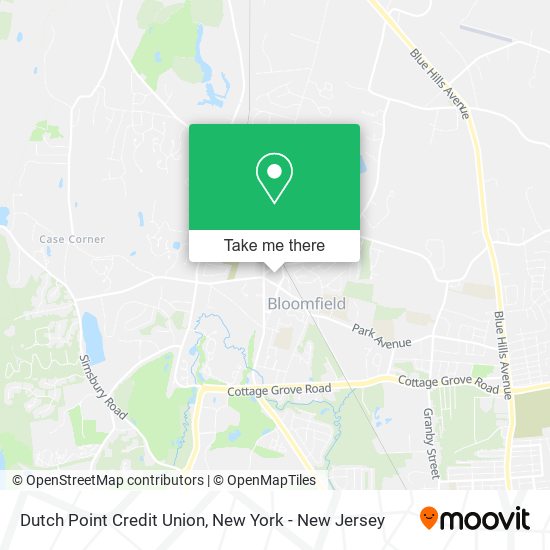 Mapa de Dutch Point Credit Union