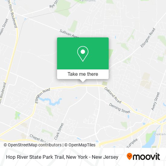 Mapa de Hop River State Park Trail