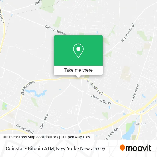 Coinstar - Bitcoin ATM map