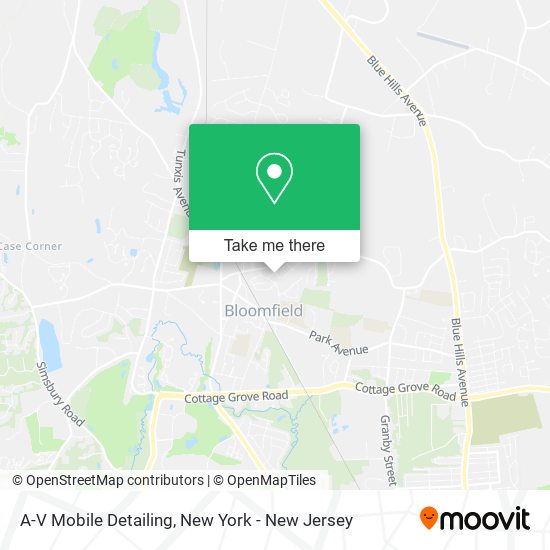 A-V Mobile Detailing map