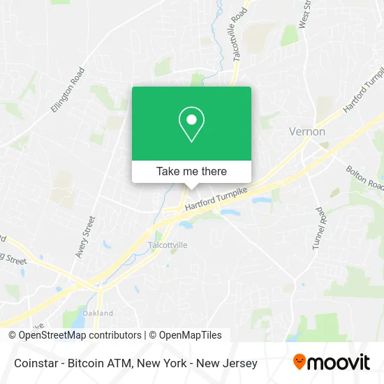 Coinstar - Bitcoin ATM map