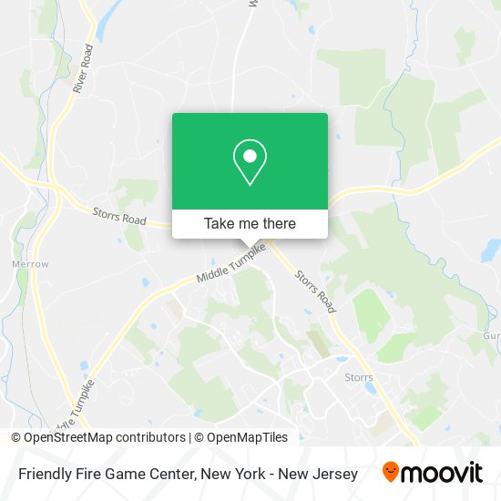 Friendly Fire Game Center map