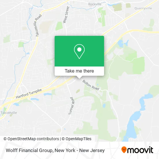 Wolff Financial Group map