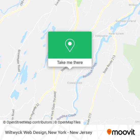 Wiltwyck Web Design map