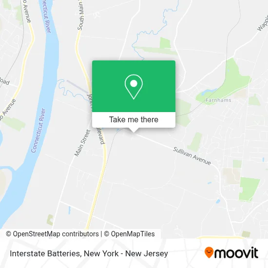 Interstate Batteries map
