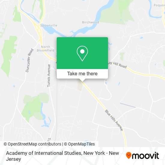 Academy of International Studies map