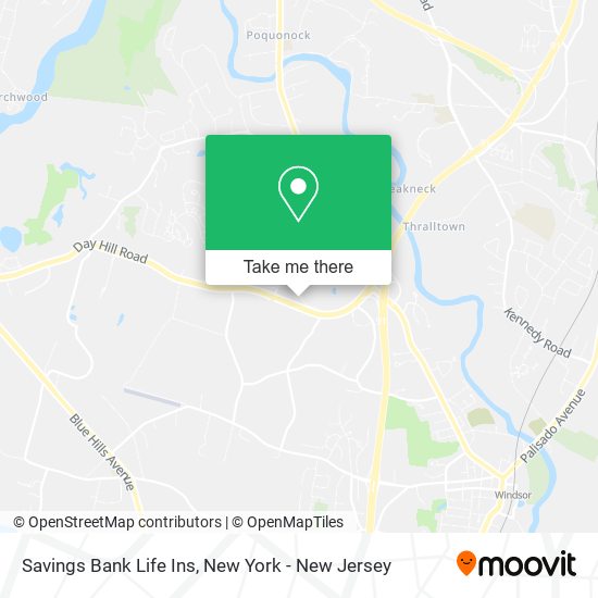 Mapa de Savings Bank Life Ins