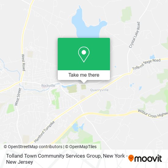 Mapa de Tolland Town Community Services Group