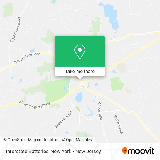 Interstate Batteries map