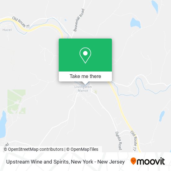 Mapa de Upstream Wine and Spirits