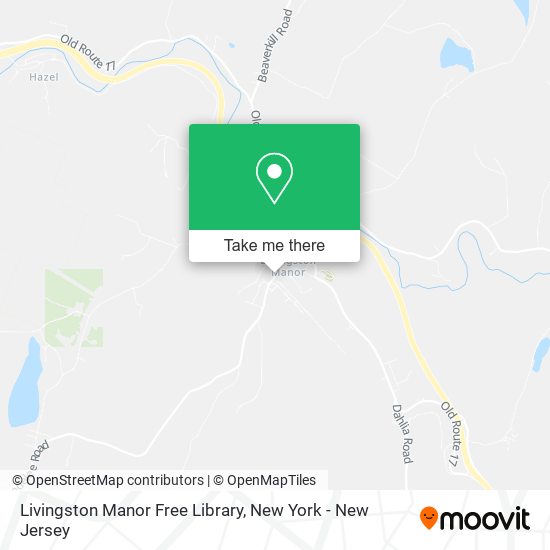 Livingston Manor Free Library map