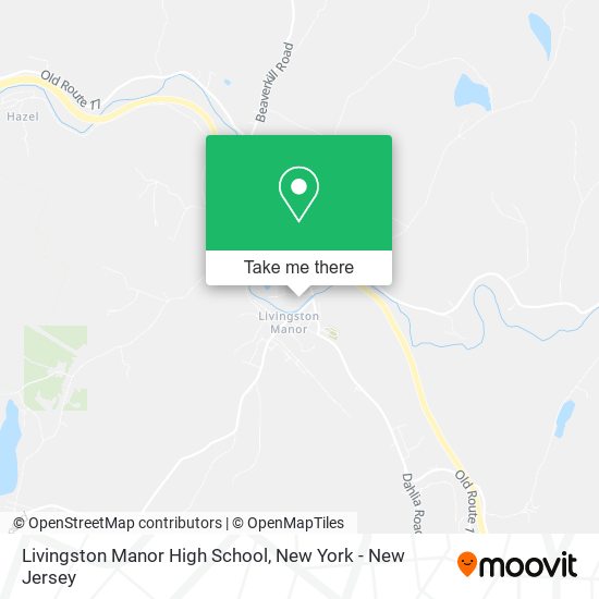 Mapa de Livingston Manor High School