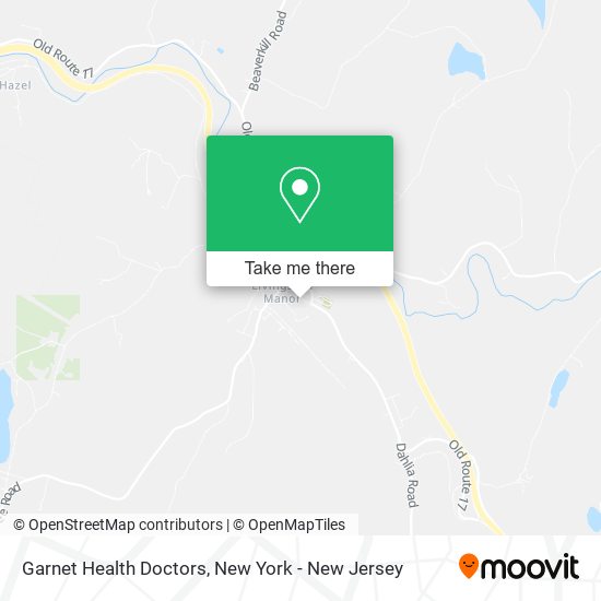 Garnet Health Doctors map