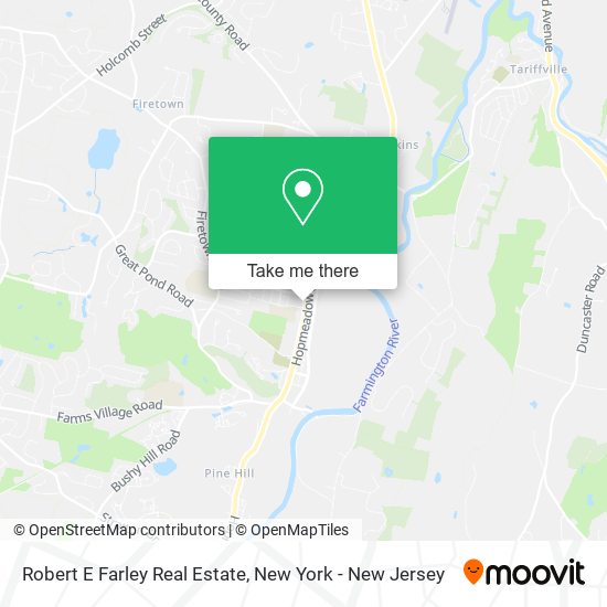 Robert E Farley Real Estate map