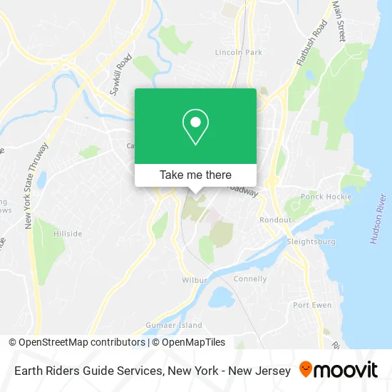 Earth Riders Guide Services map