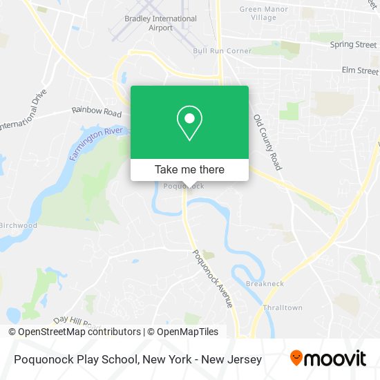 Poquonock Play School map