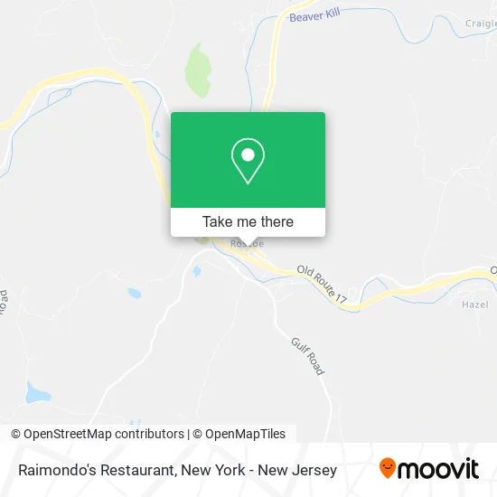 Raimondo's Restaurant map
