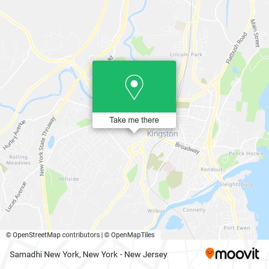 Samadhi New York map