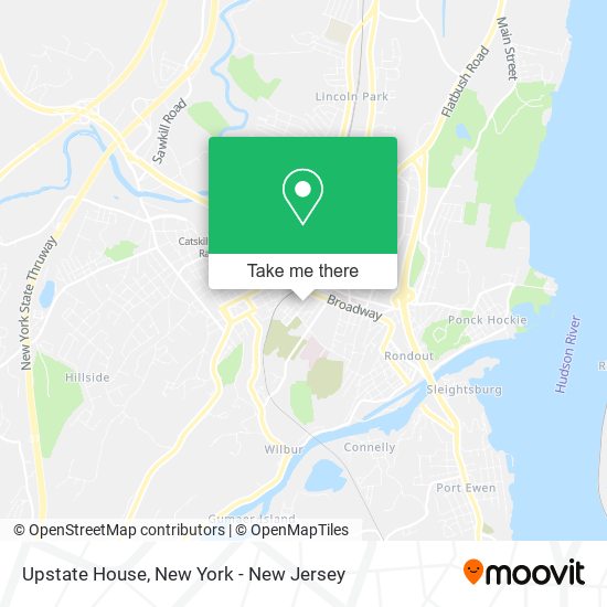 Mapa de Upstate House